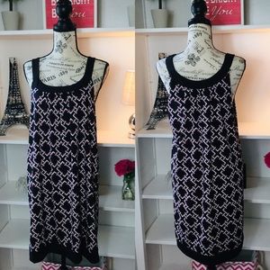 INC Black/Pink Spring Dress